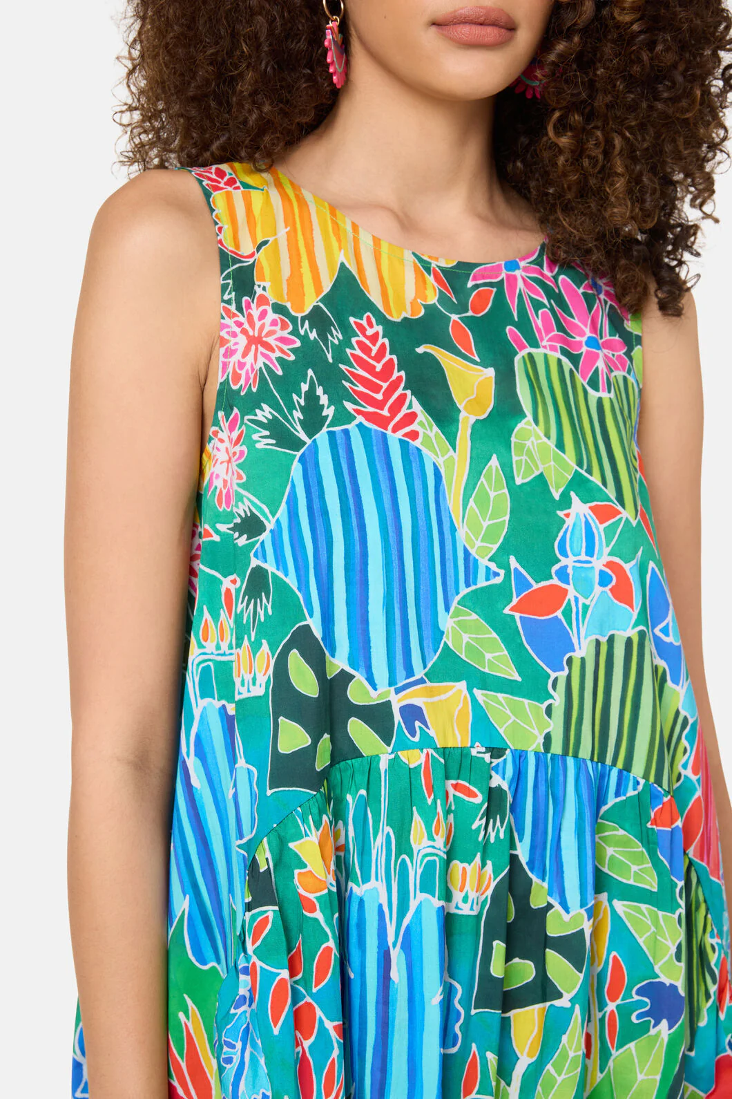 Flower Garden Tulip Dress - Image 5