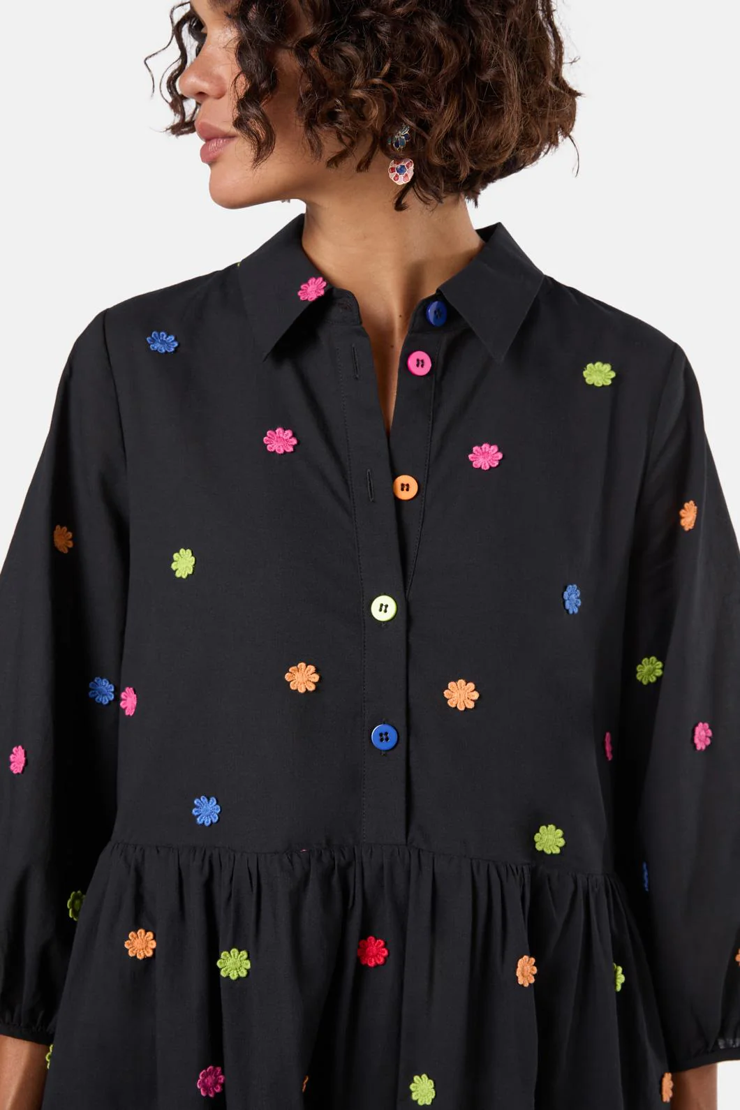 Flowers Sprinkle Dress - Image 5
