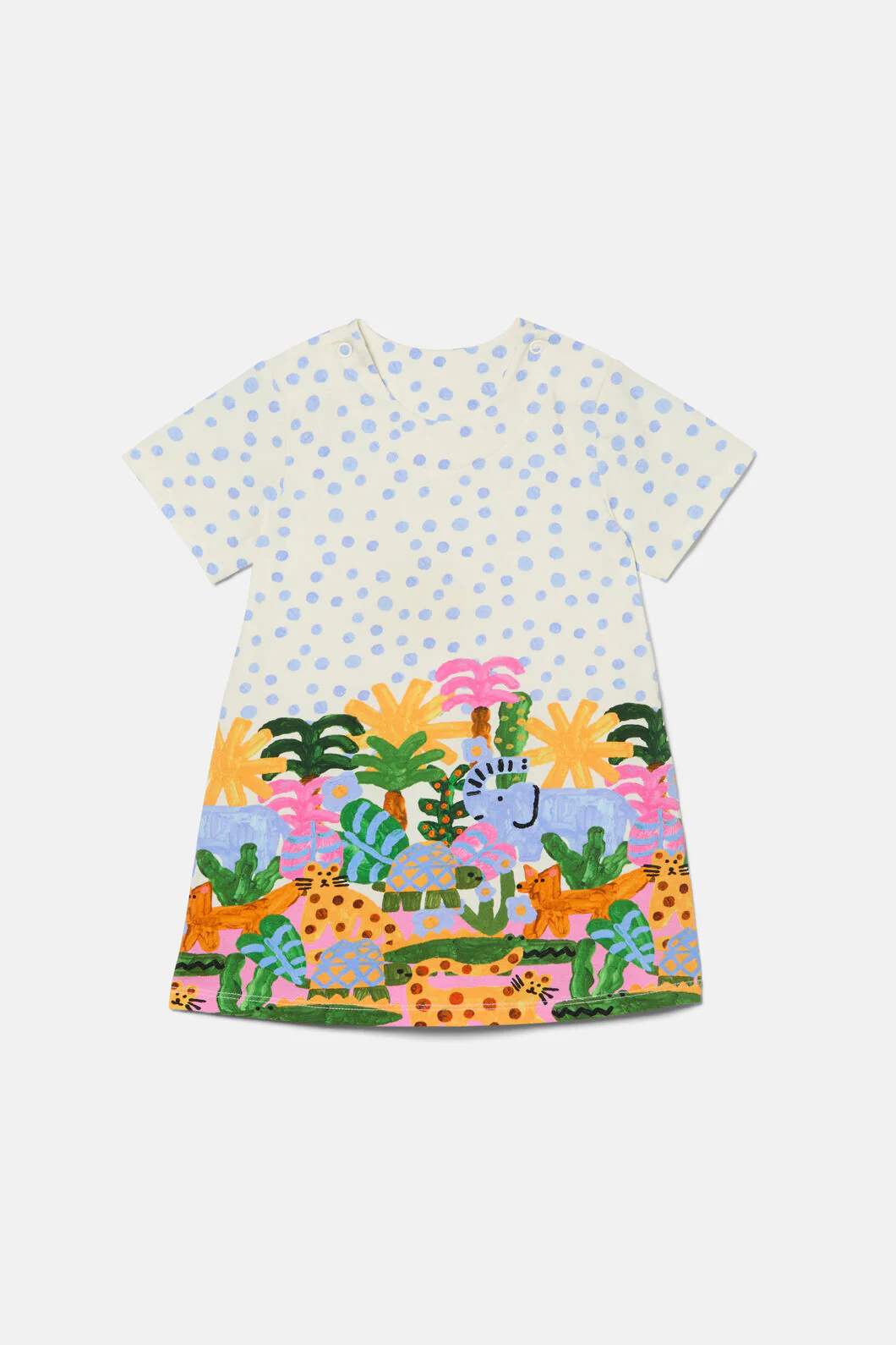 Forest Border Baby Dress - Image 2