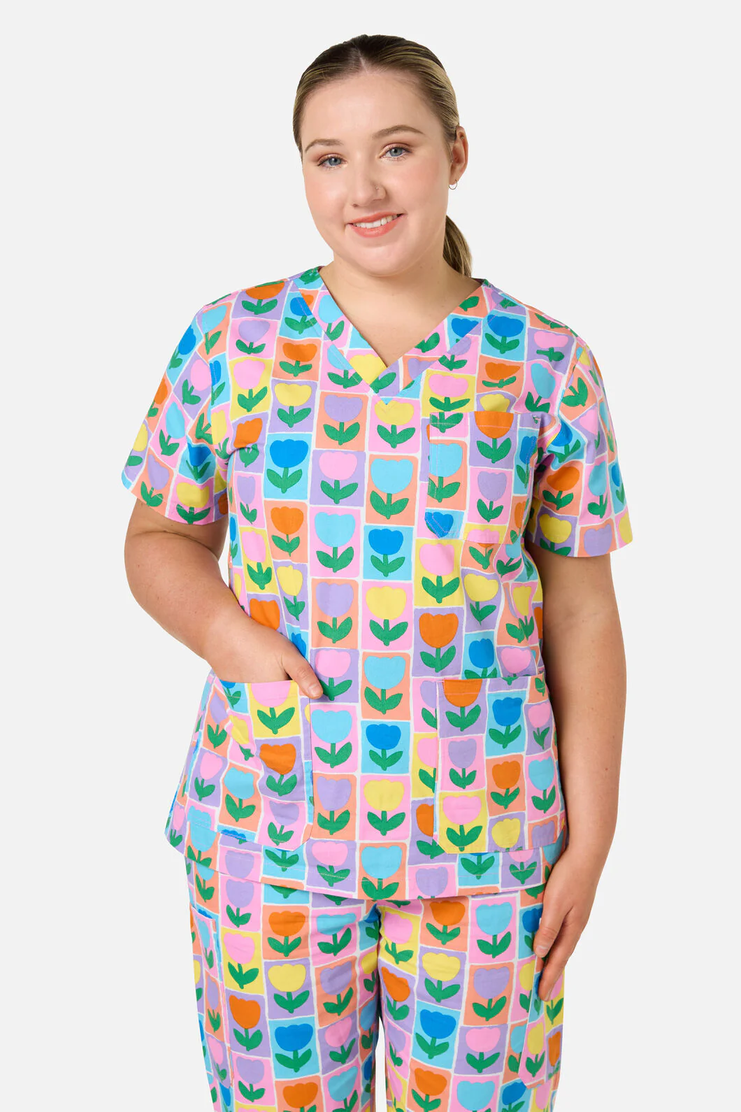 Framed Tulip Scrub Set - Image 4
