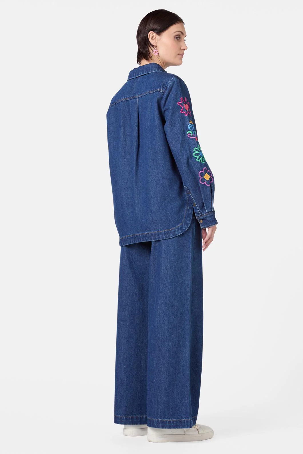 Friendly Folk Denim Shacket - Image 5