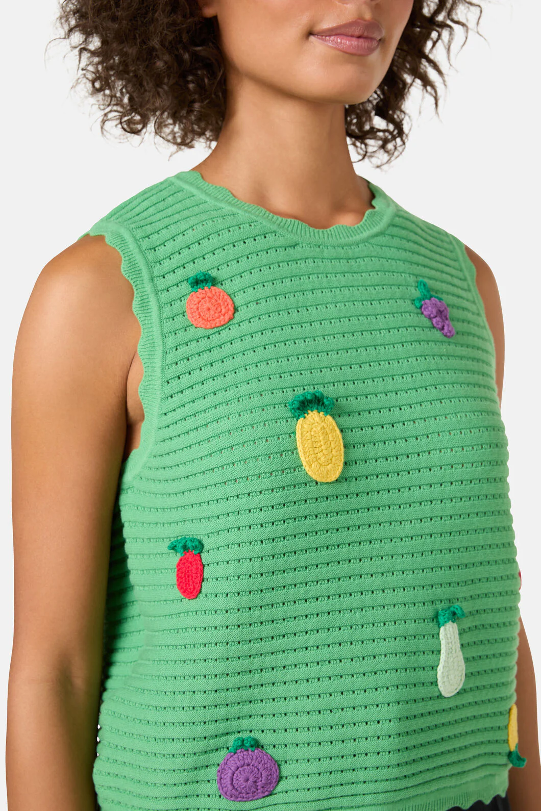 Fruit Party Cotton Knit Tank - Image 7