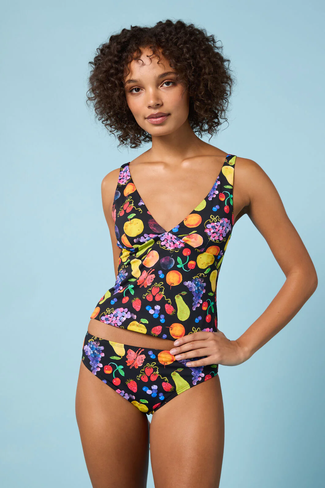 Fruit Party Print Bikini Bottom - Image 2