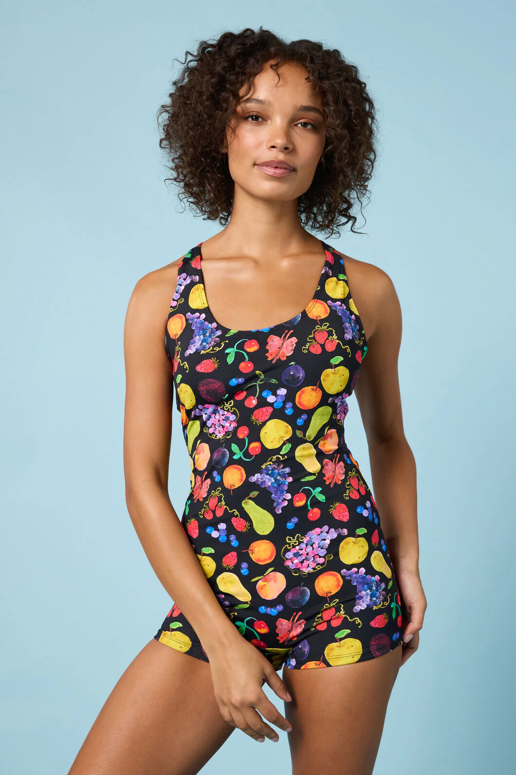 Fruit Party Print One Piece - Image 2