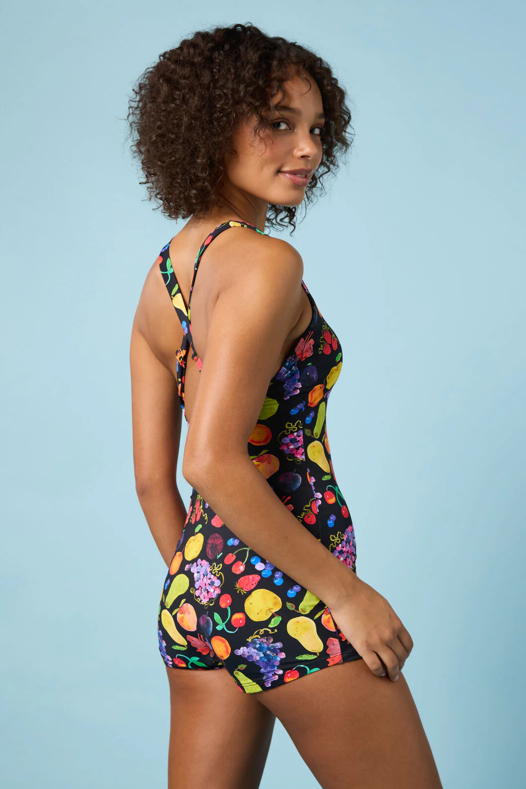 Fruit Party Print One Piece - Image 4