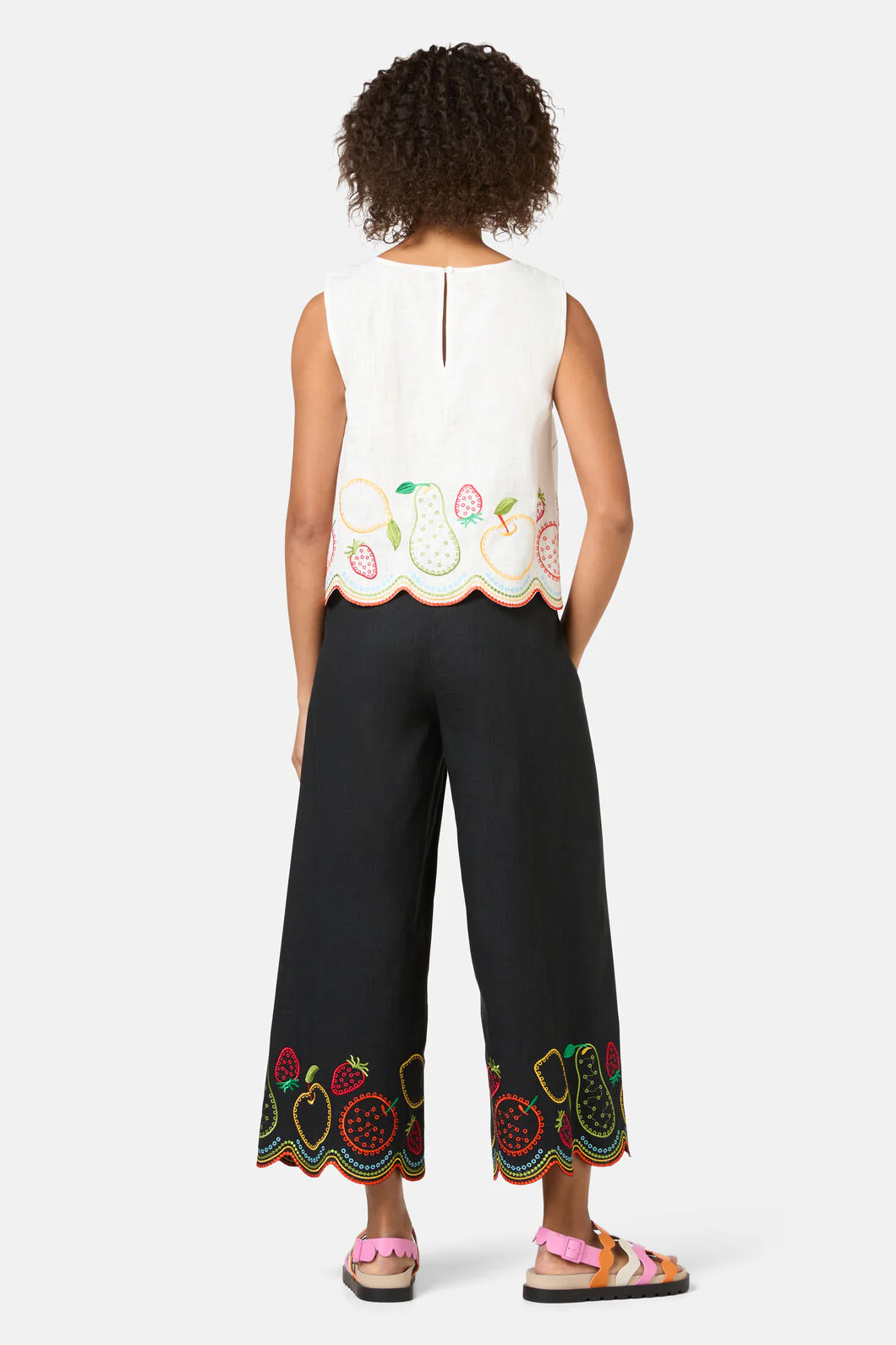 Fruity Anglaise Embroidered Tank - Image 5
