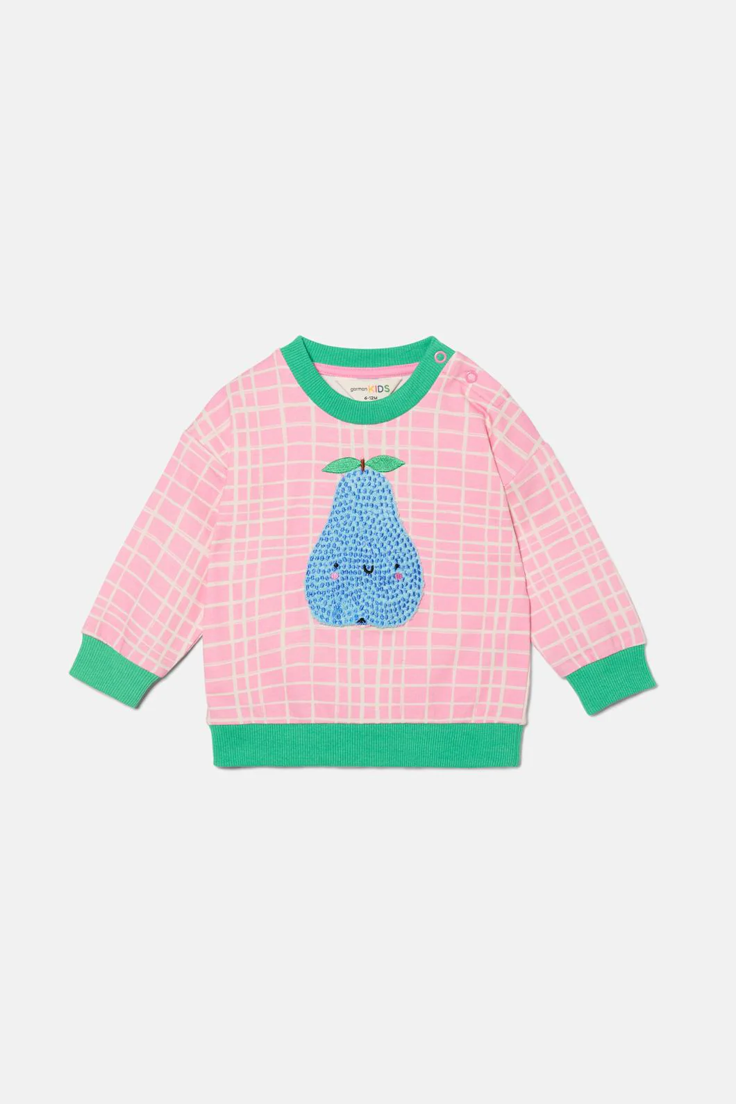 Fruity Pear Baby Sweater - Image 2