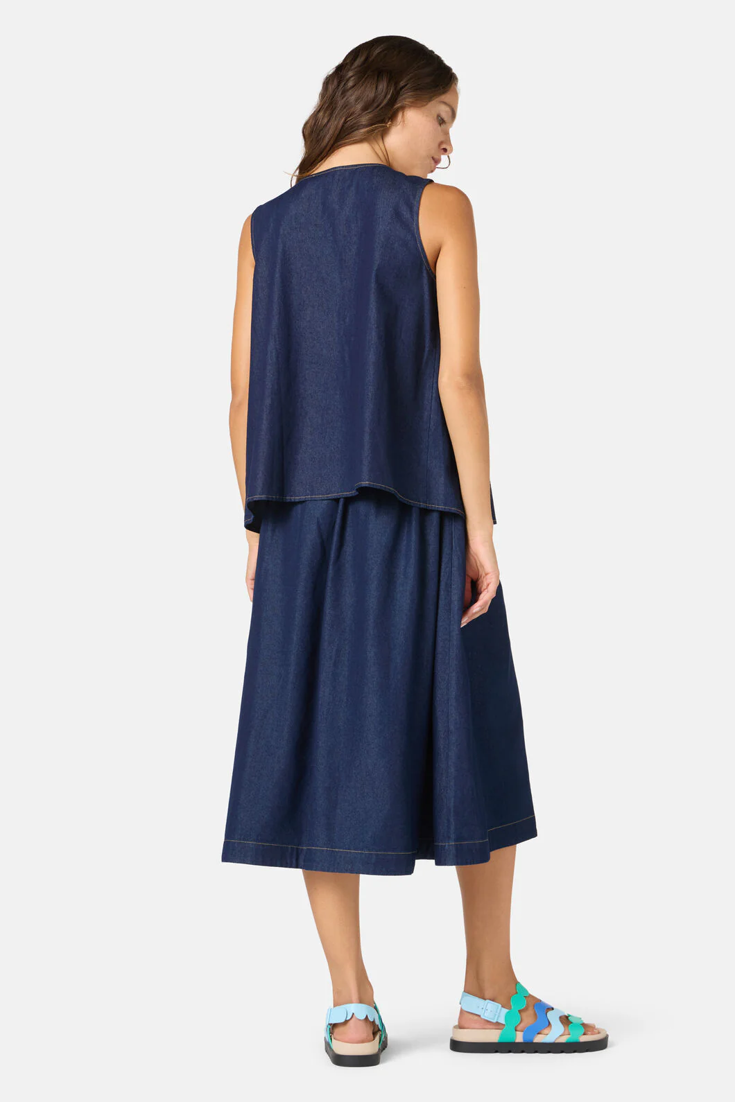 Gabrielle Chambray Top - Image 4