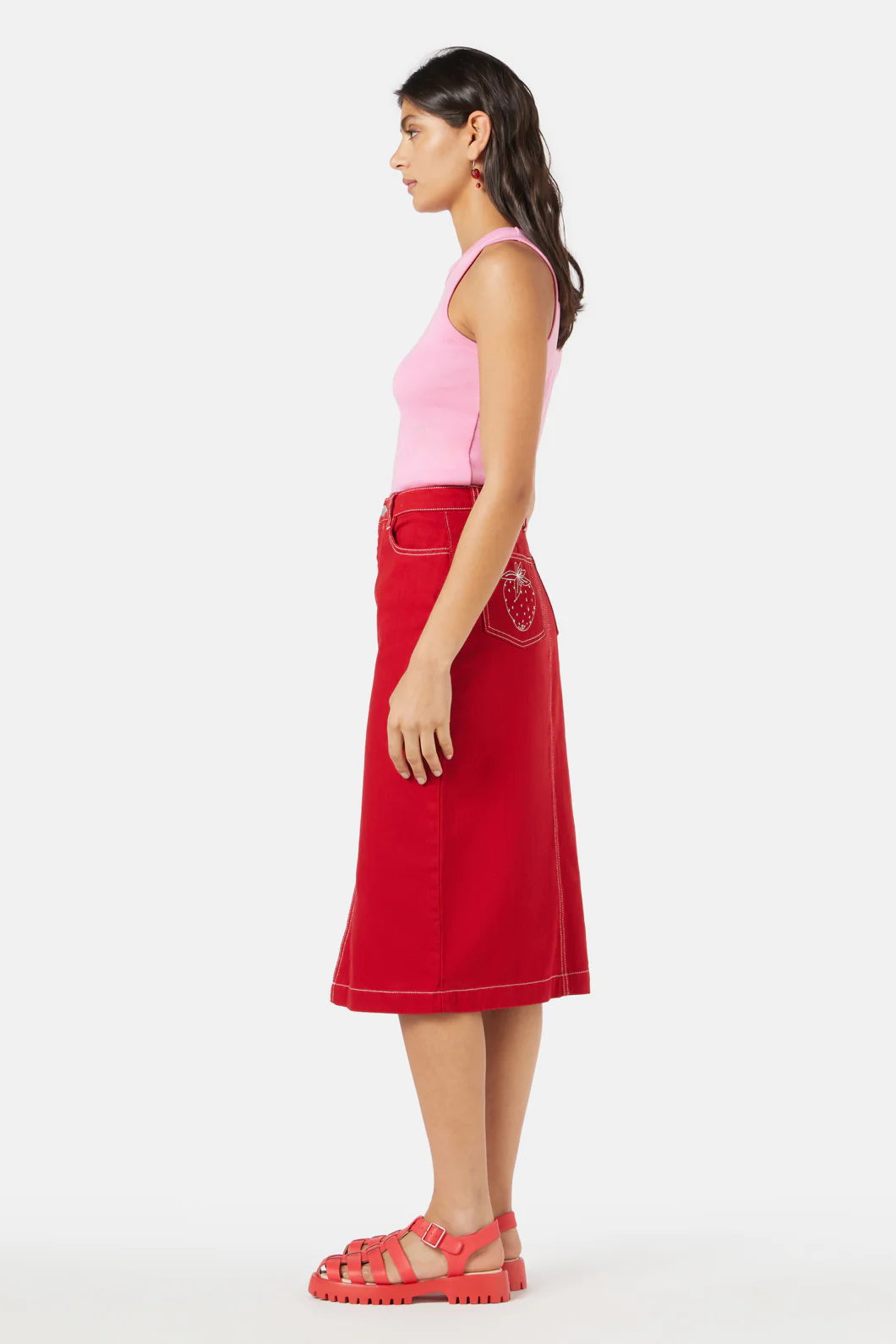Georgia Denim Skirt - Image 2