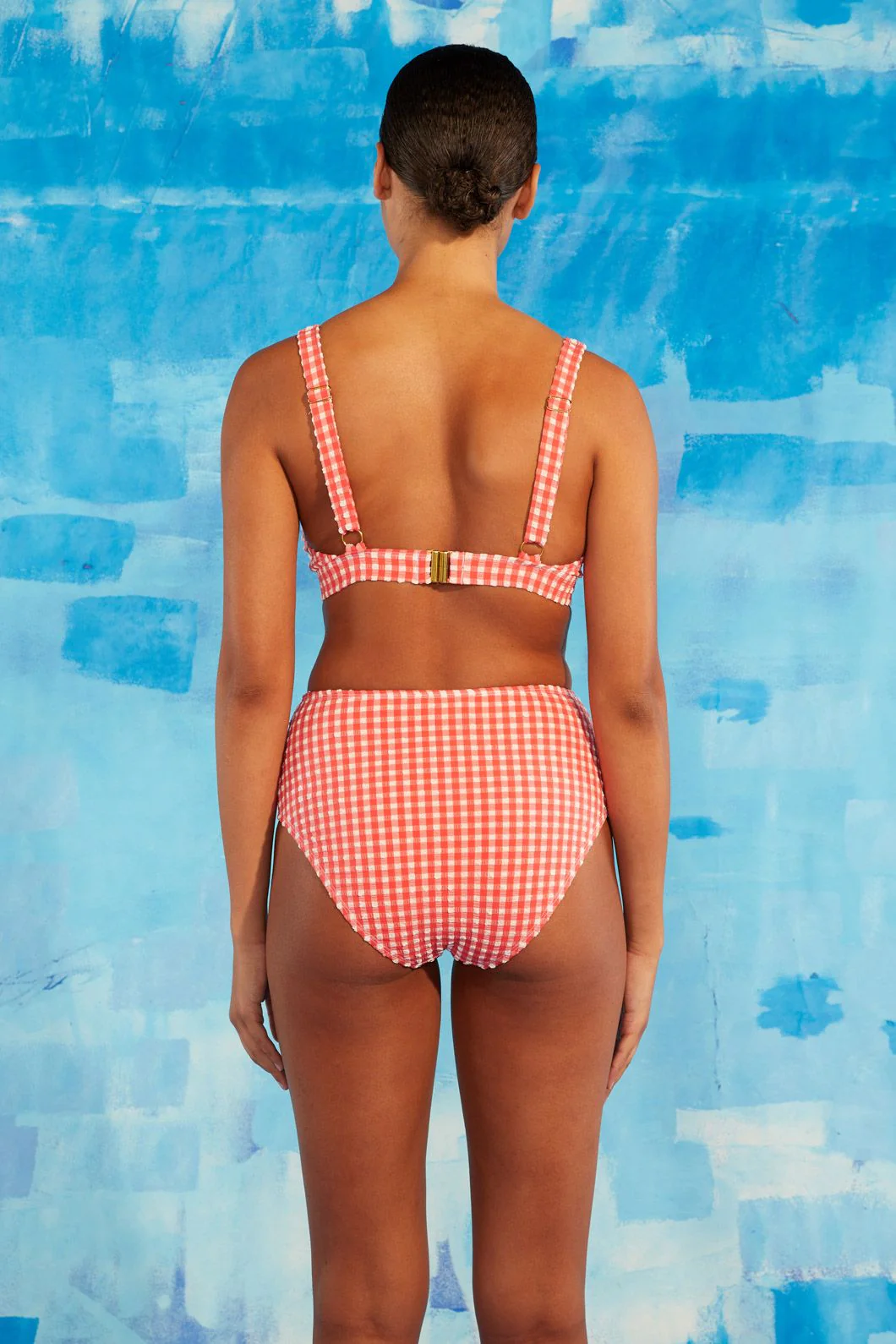Gingham Bikini Top - Image 10