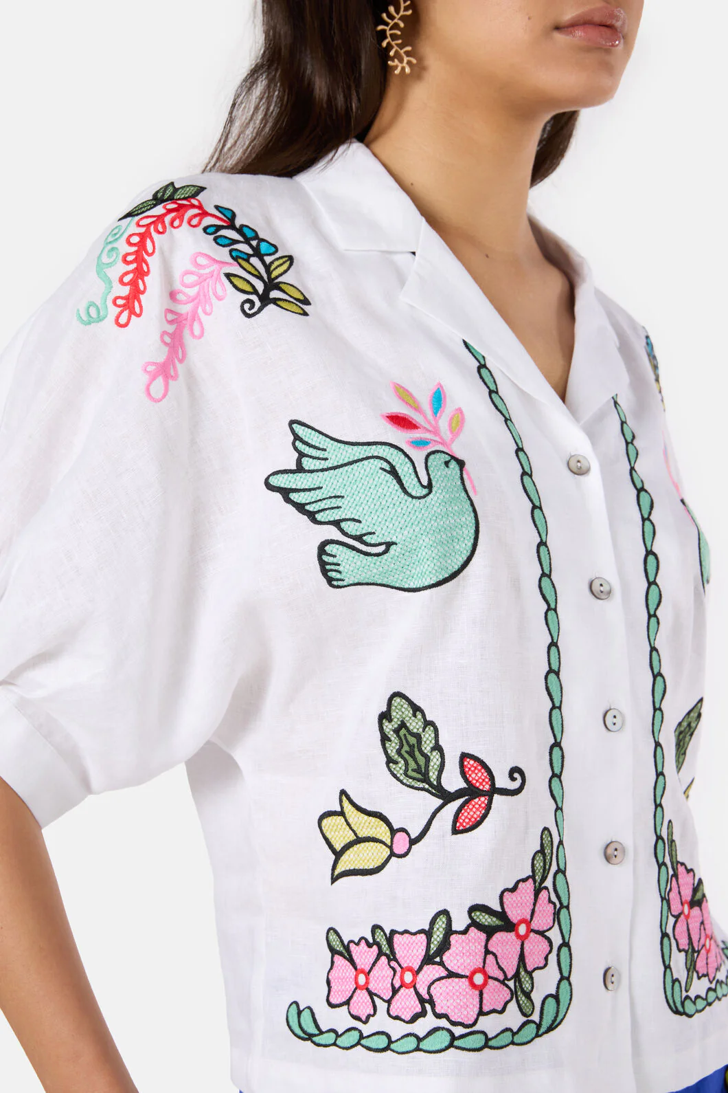 Good Fortune Emb Shirt - Image 5