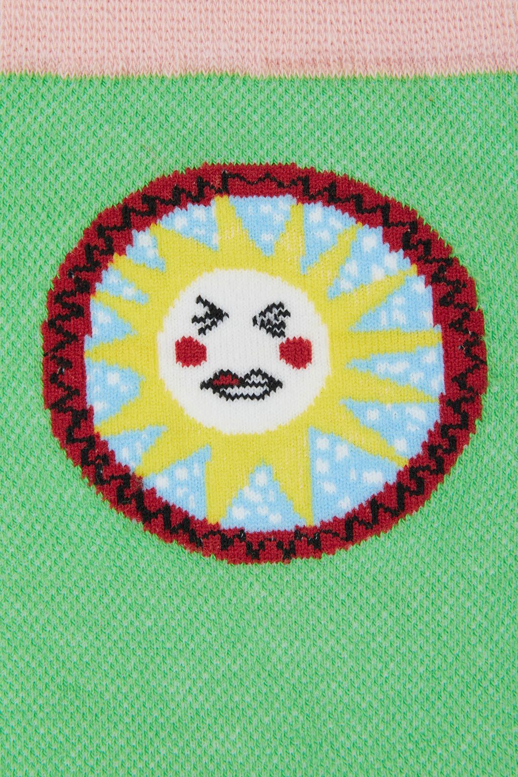 Green Plate Mesh Sock - Image 3
