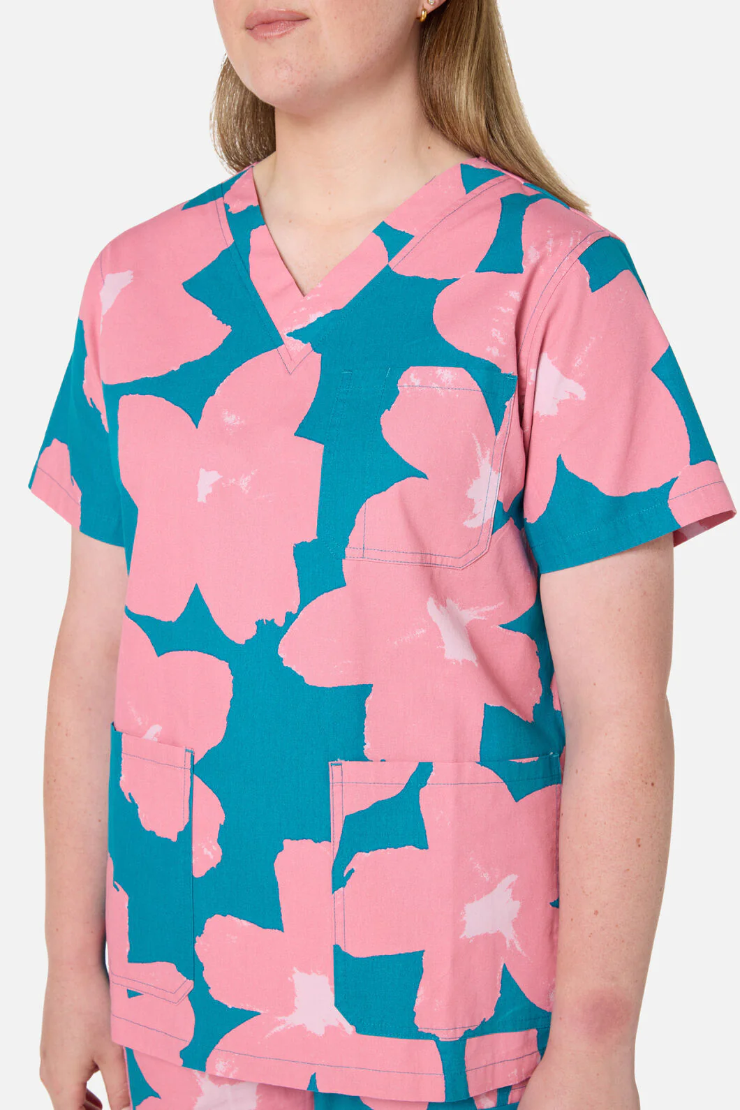Green Poppy scrub set - Image 5
