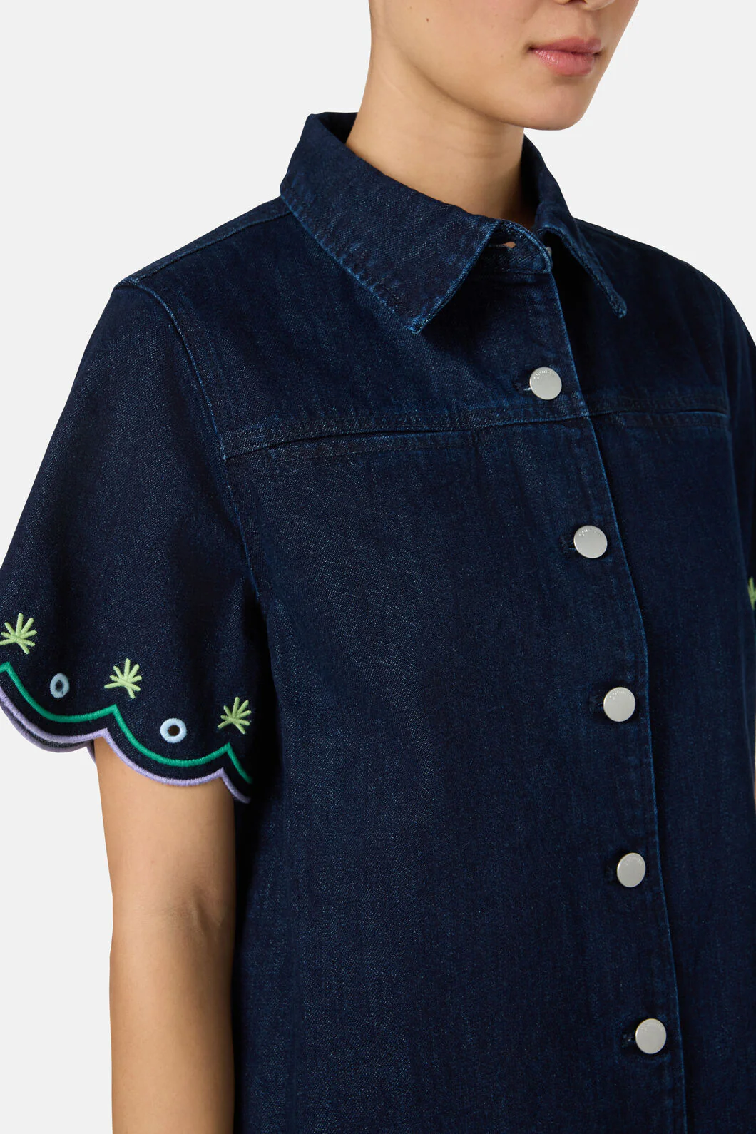 Greta Denim Shirt - Image 5