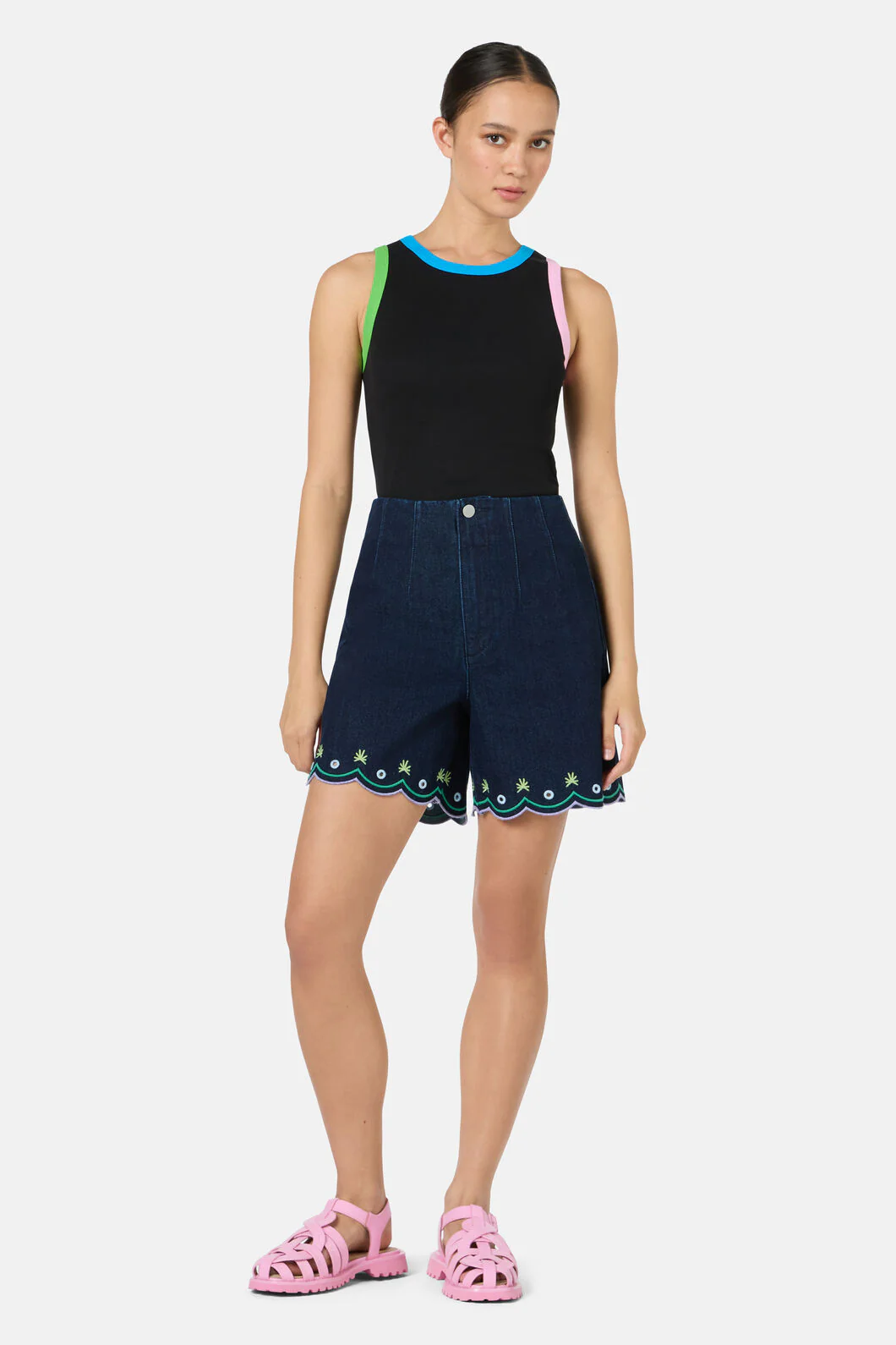 Greta Denim Short - Image 2