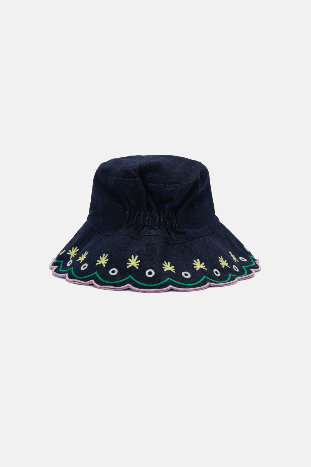 Greta Scallop Edge Bucket Hat - Image 4