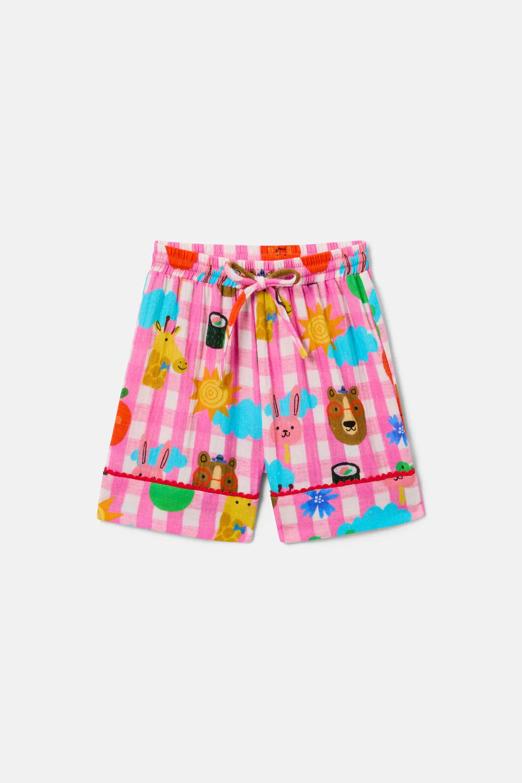 Happy Guys Gingham Kids Pyjama - Image 4