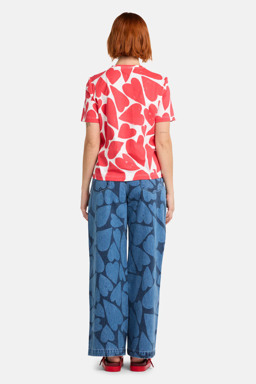 Heartbeat Print Classic Tee - Image 4