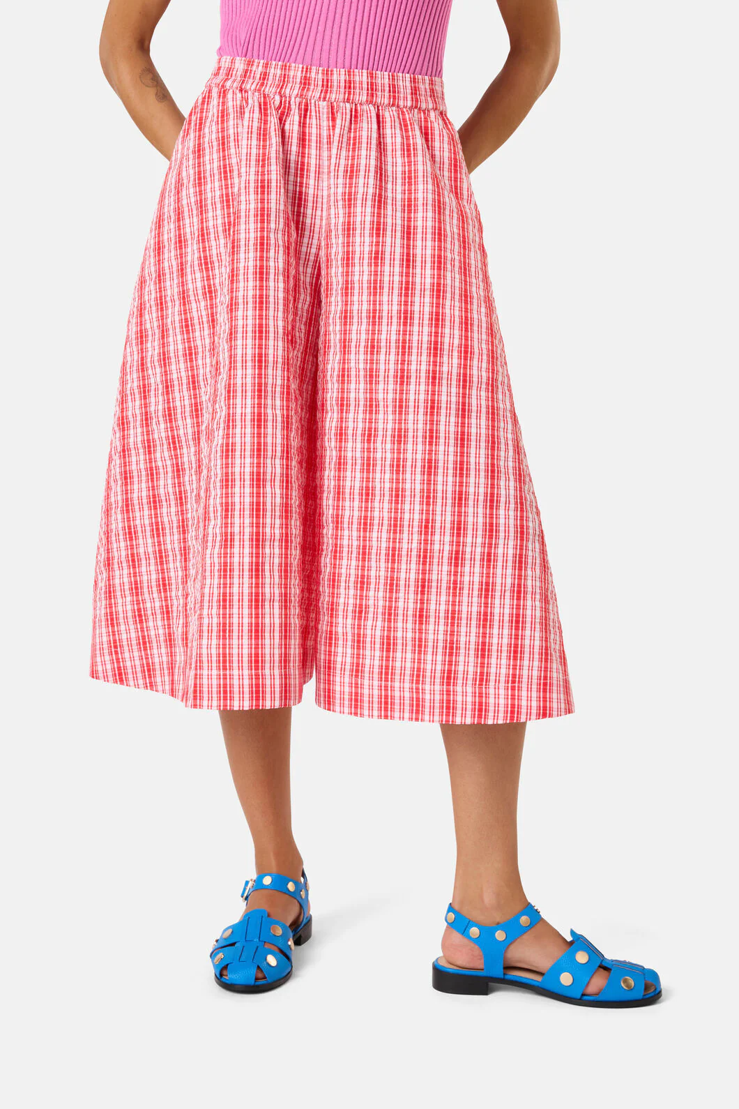 Highland Check Skort - Image 2