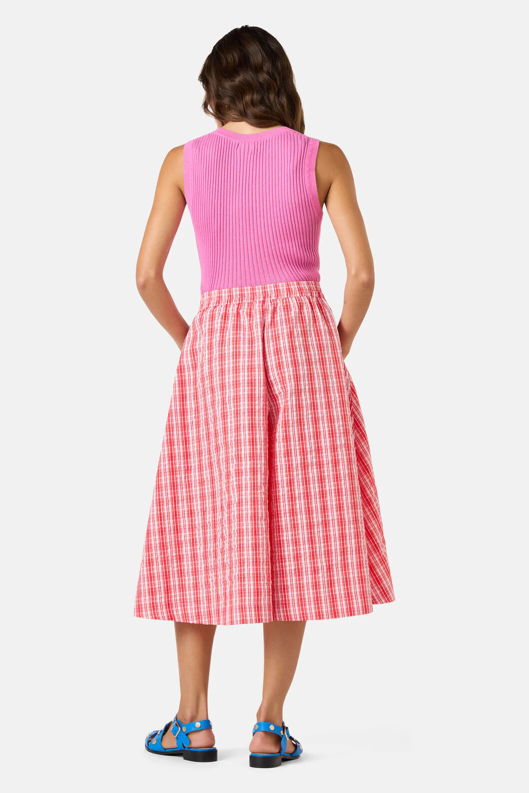 Highland Check Skort - Image 5