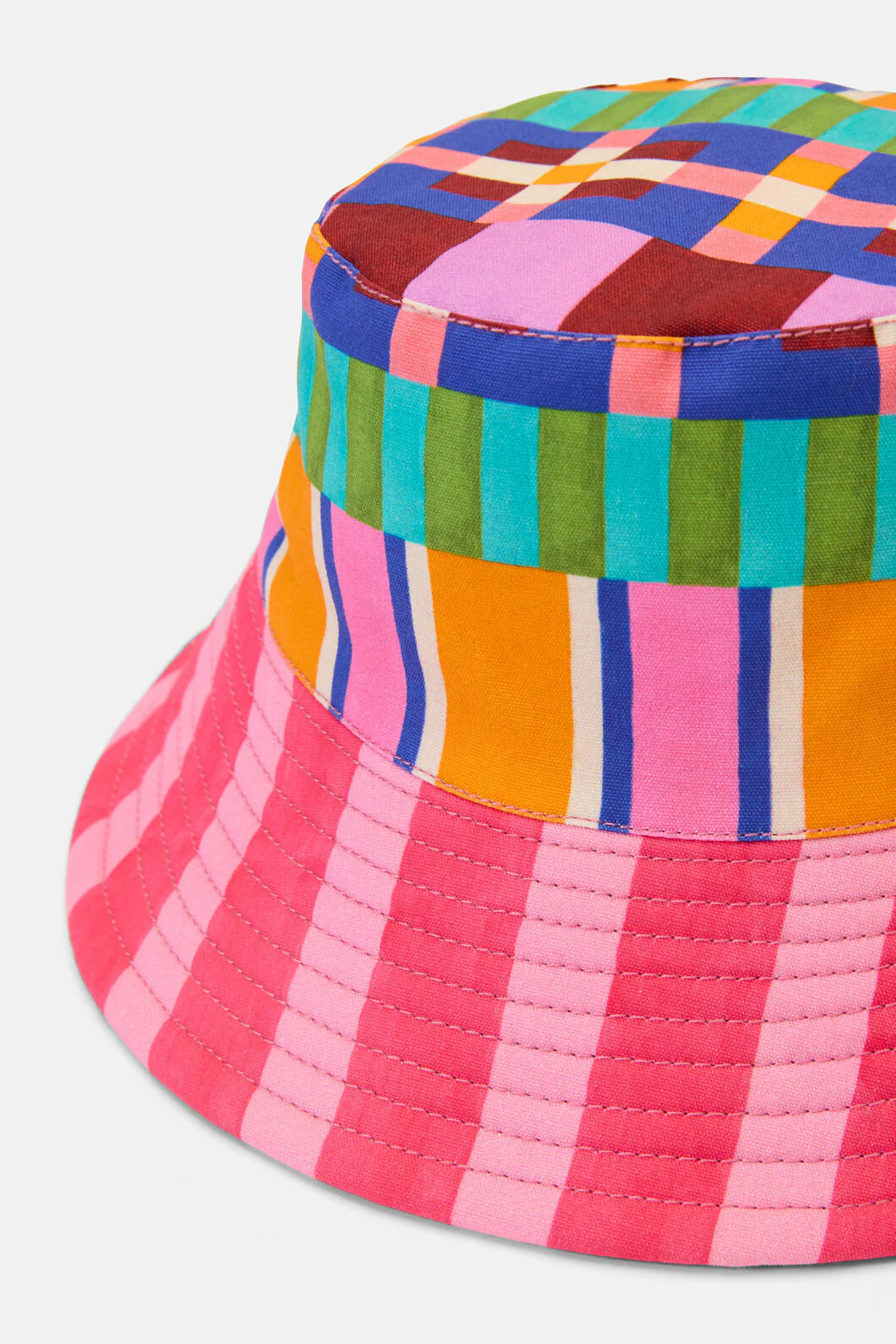 Holiday Stripe Bucket Hat - Image 4