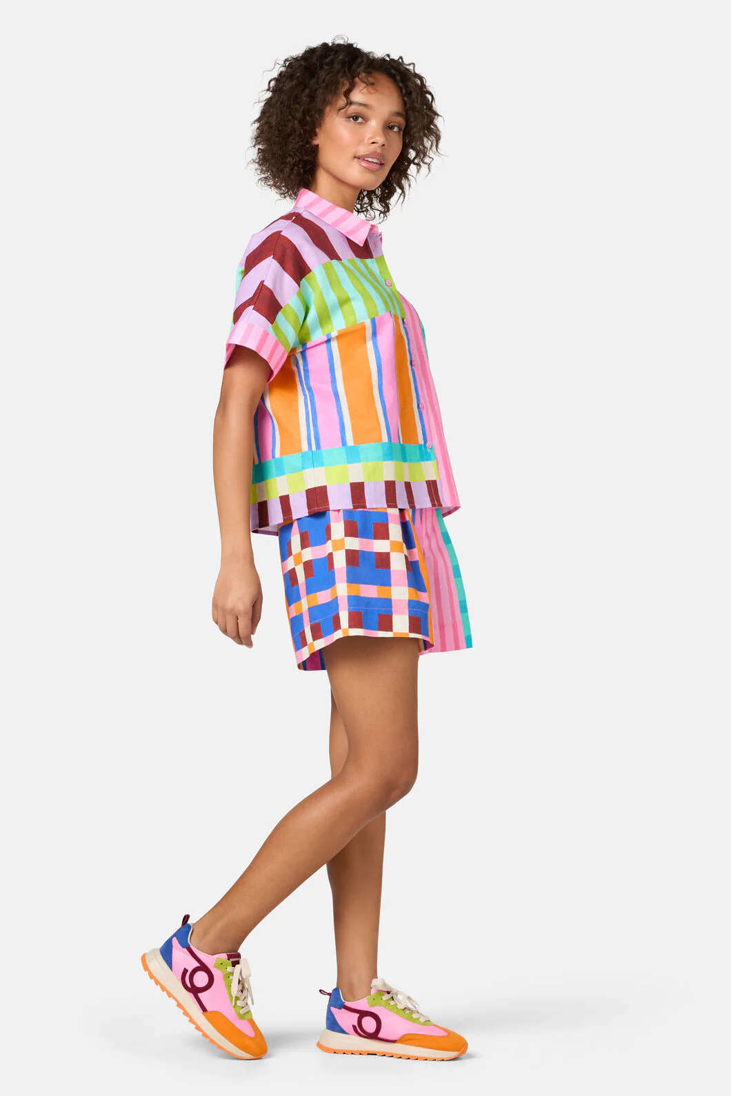 Holiday Stripe Print Shirt - Image 5