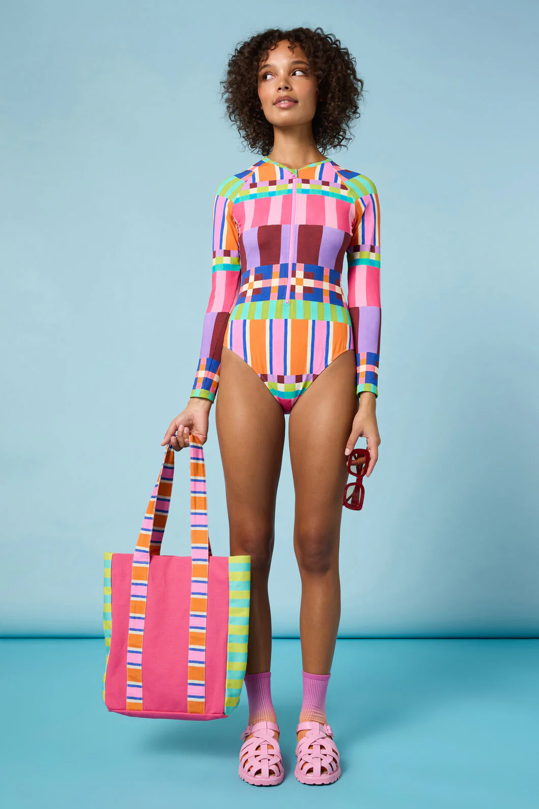 Holiday Stripe Surfsuit - Image 3