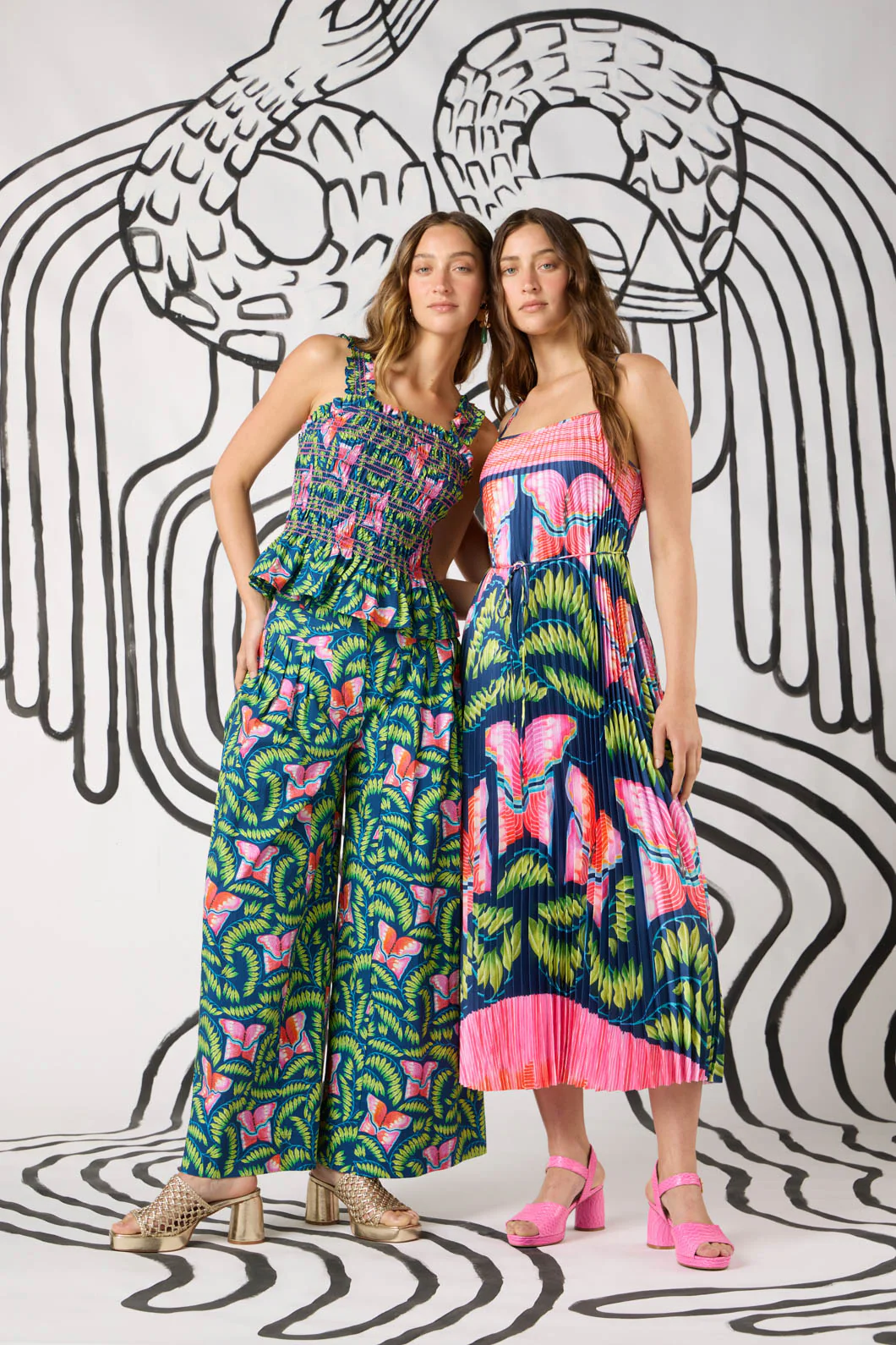 In Secret Ruched Print Tank - Image 2