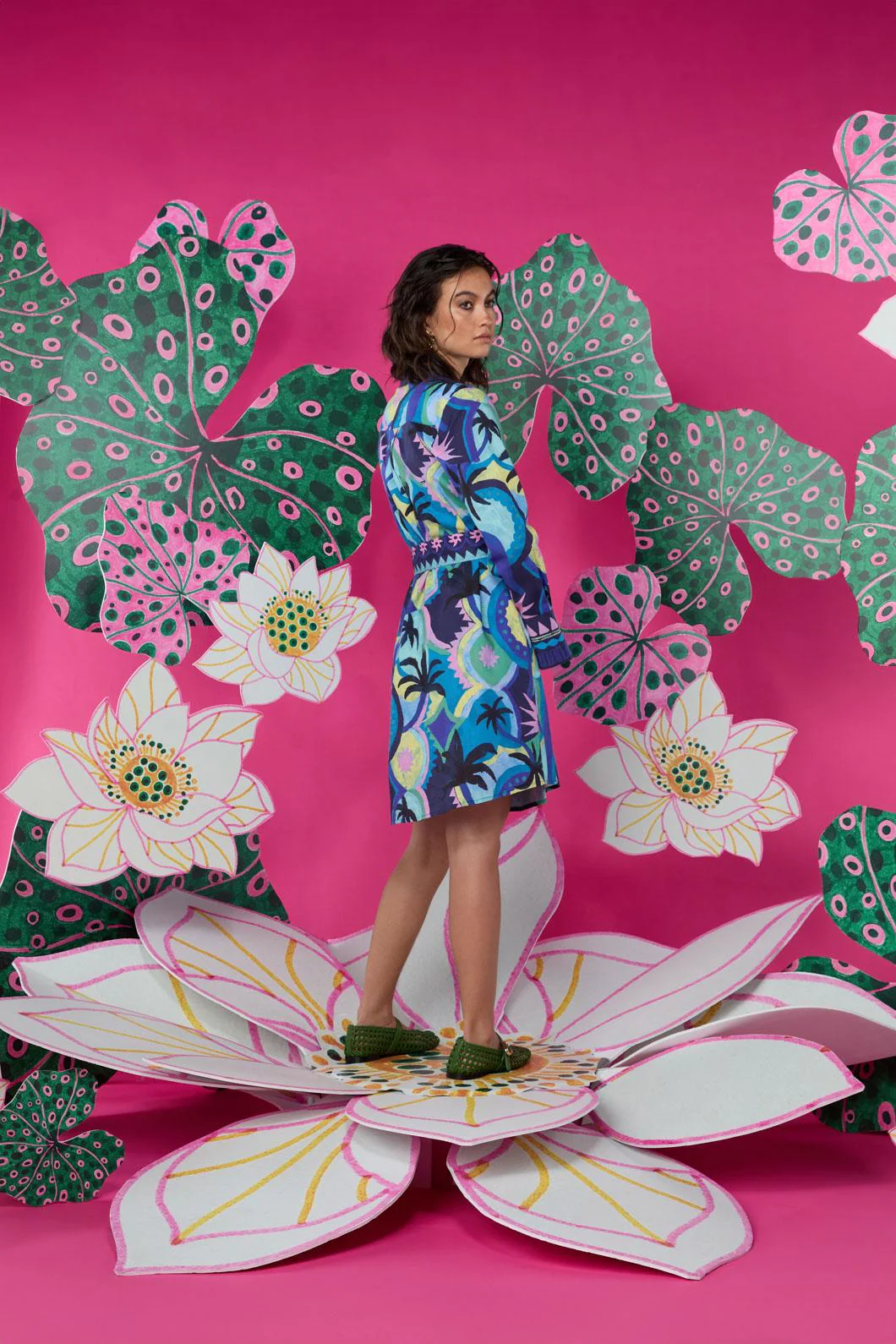 Jade Shirt Dress - Image 3
