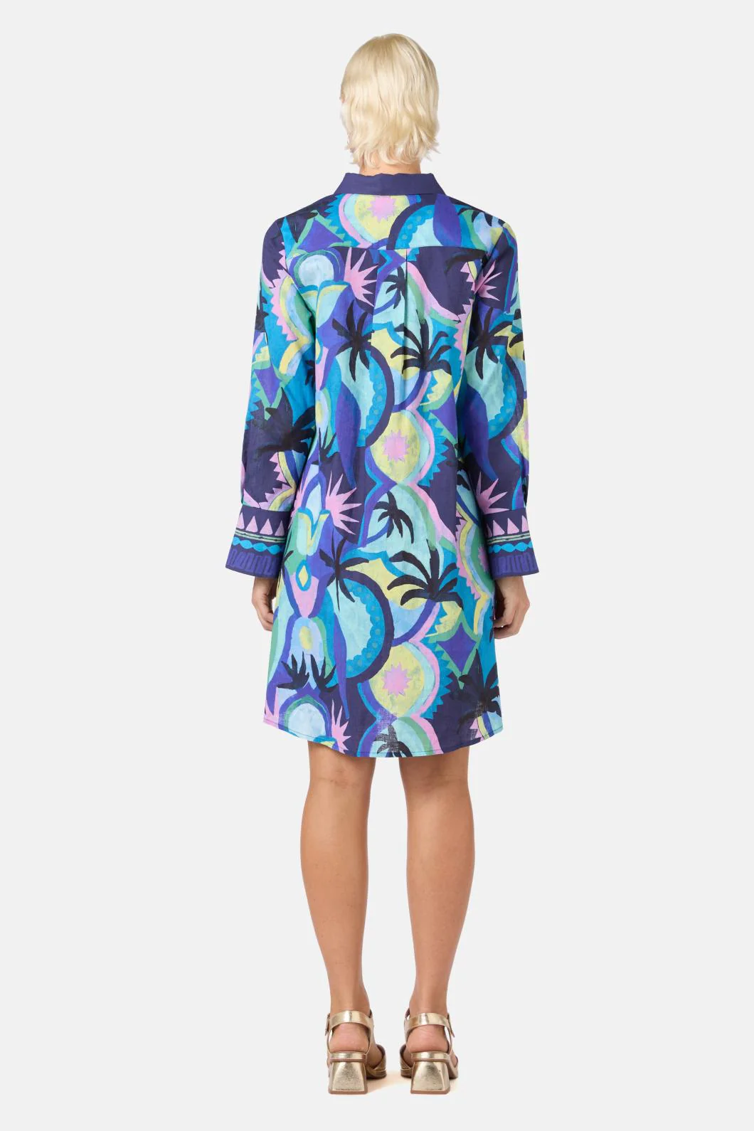 Jade Shirt Dress - Image 8