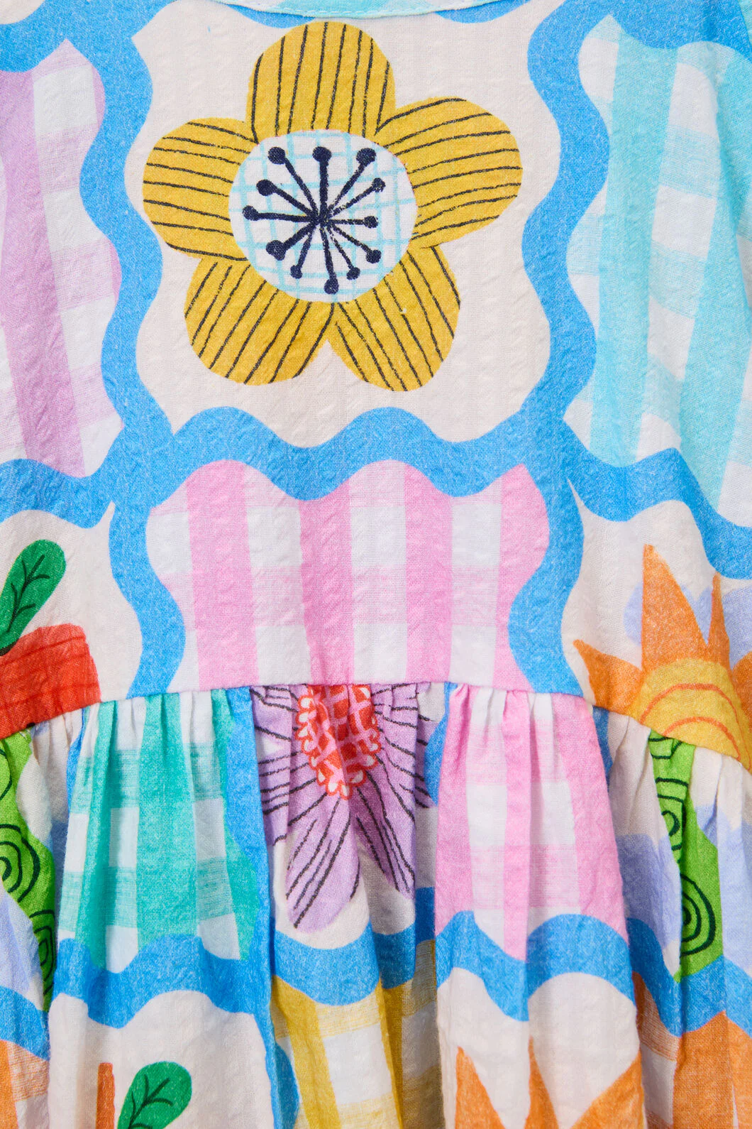 Jumble Check Kids Dress - Image 3
