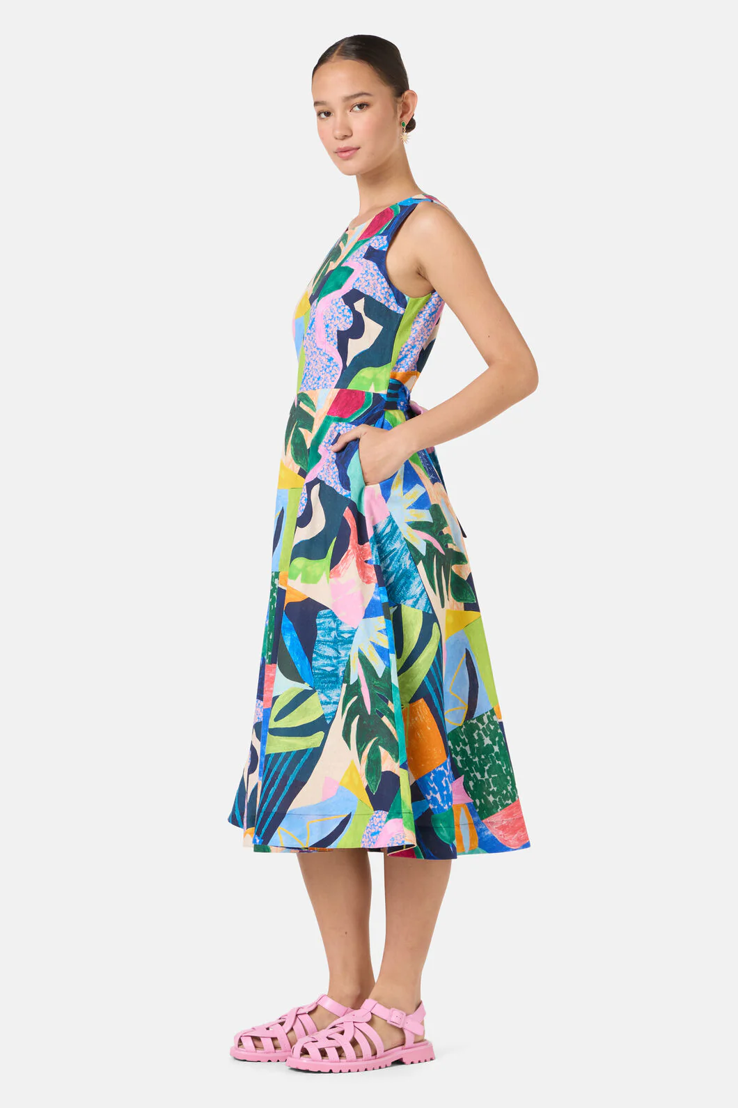 Jungle Rhapsody Long Dress - Image 3