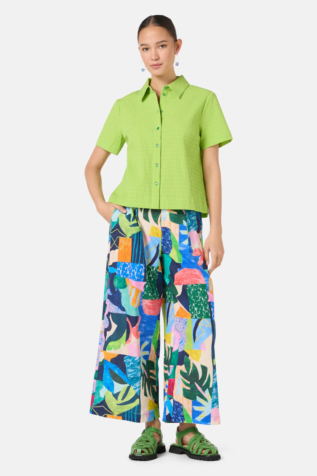 Jungle Seersucker Shirt - Image 2