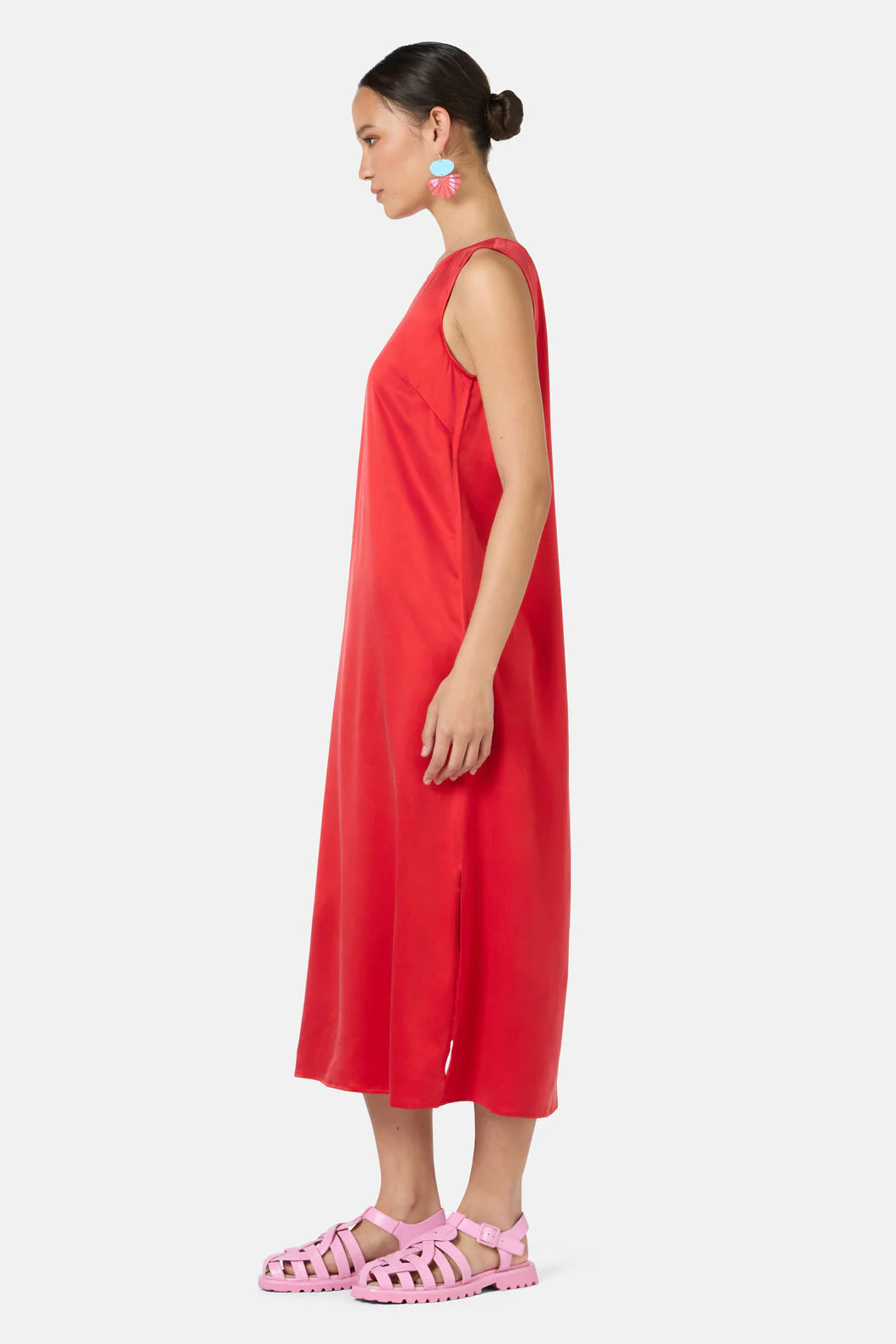 Kirby Sandwashed Silk Dress - Image 9