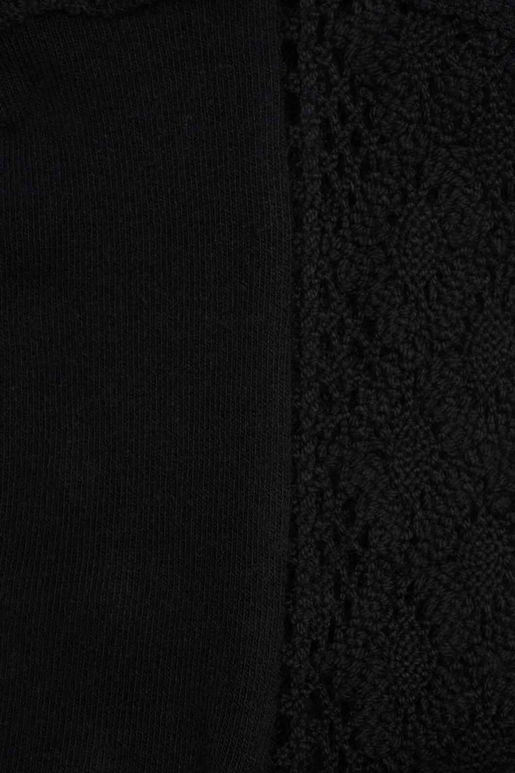 Lace Crew Socks W Black - Image 2