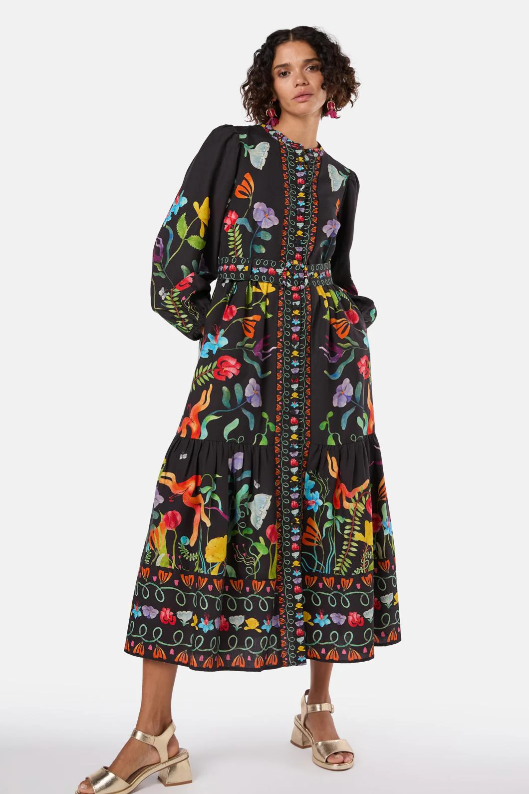 Leafy Lessons Long Dress - Image 4