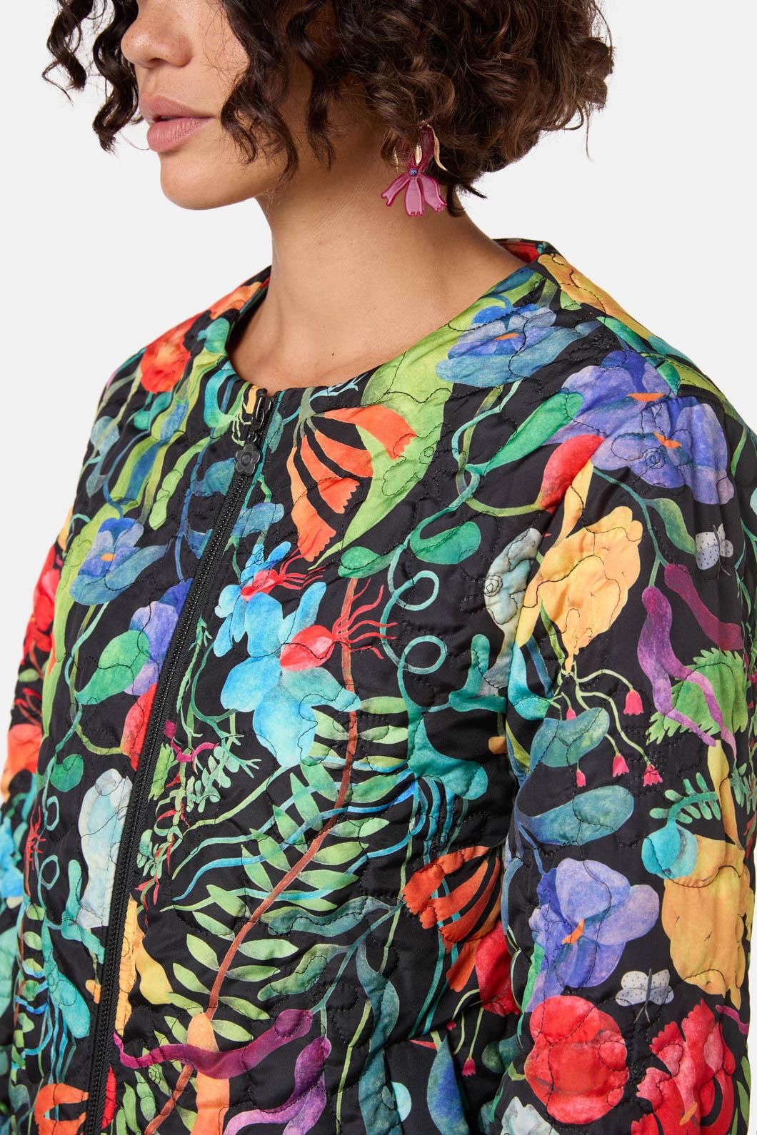 Leafy Lessons Quilted Jacket - Image 8