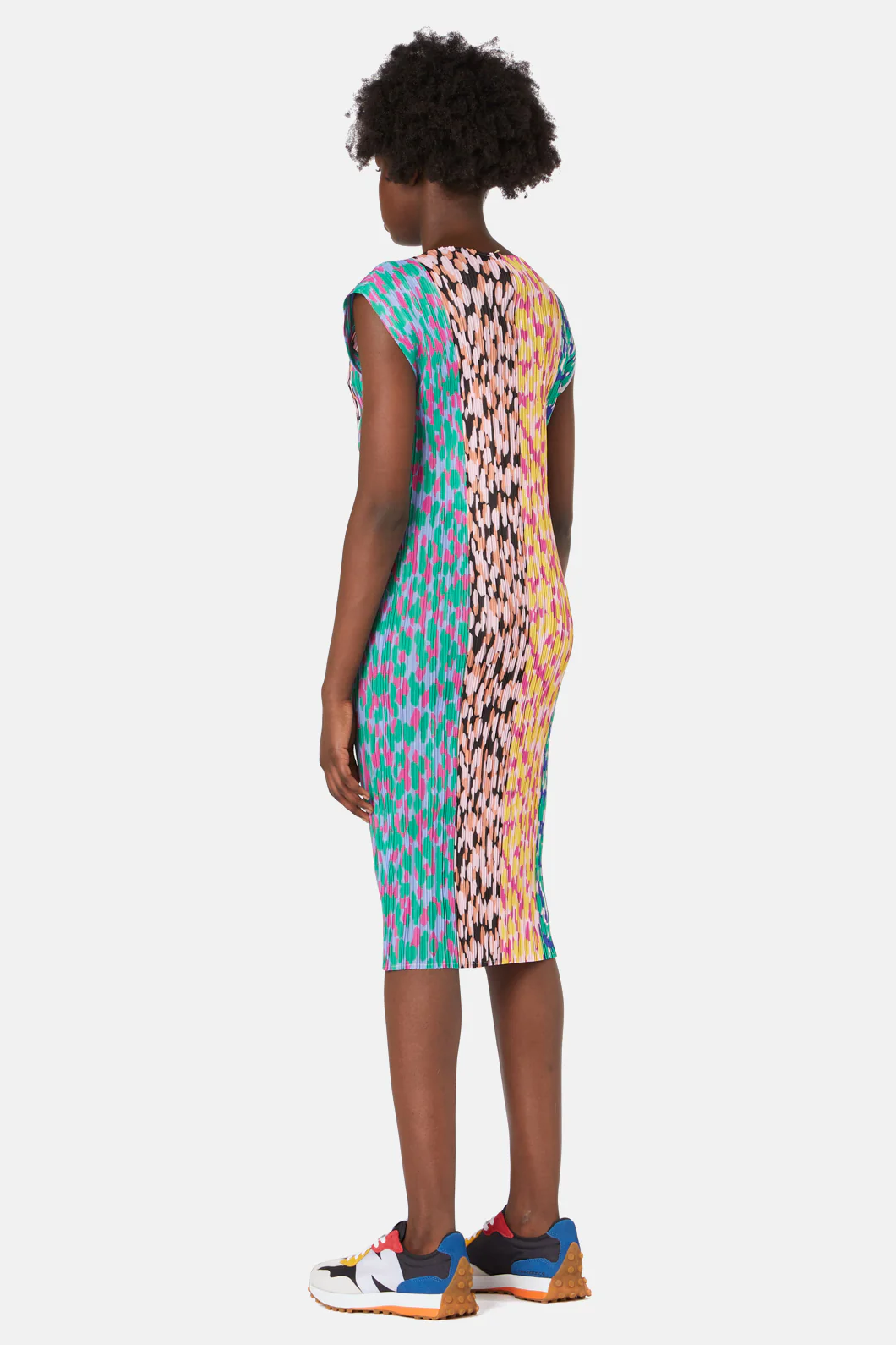 Lemondrop Pleat Dress - Image 4