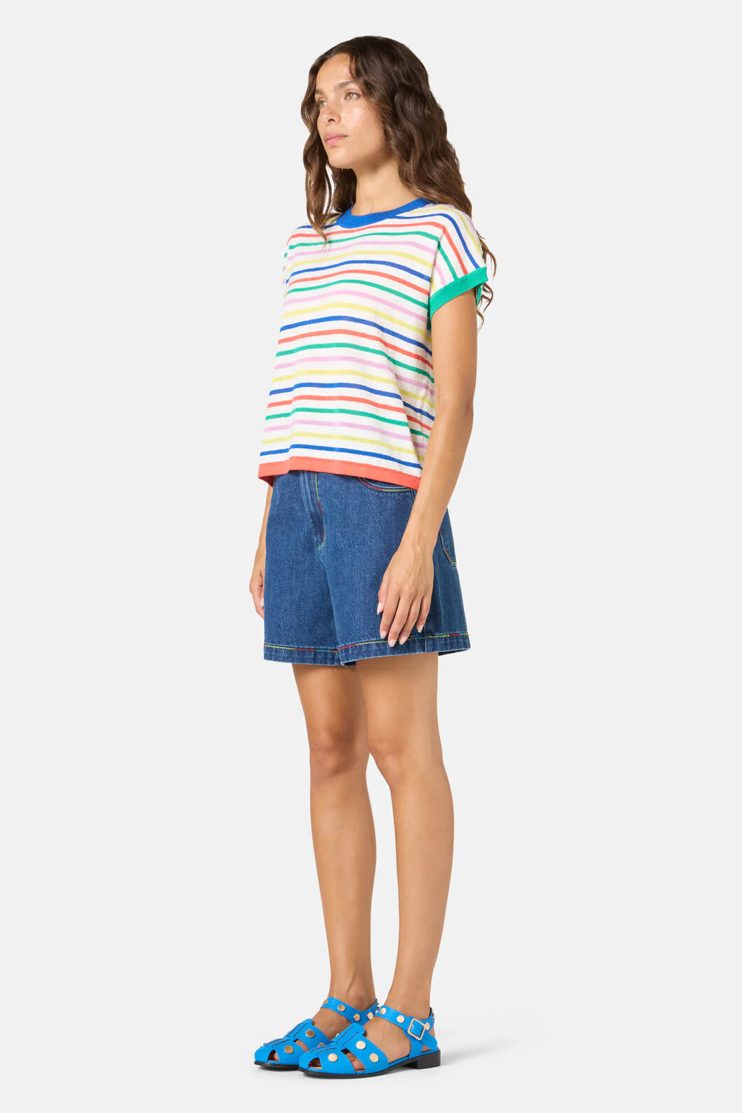 Line And Dandy Stripe Top - Image 3