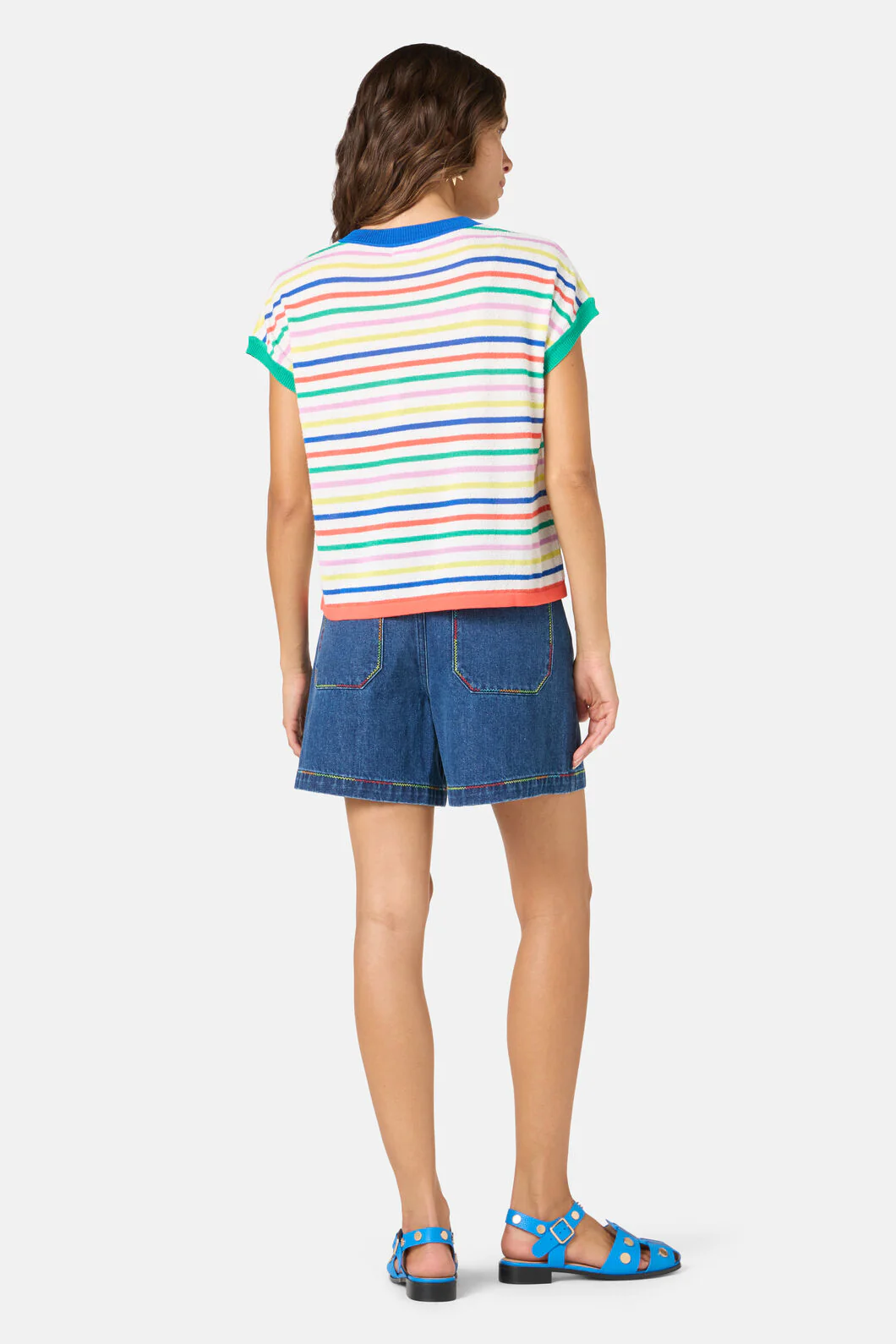Line And Dandy Stripe Top - Image 4