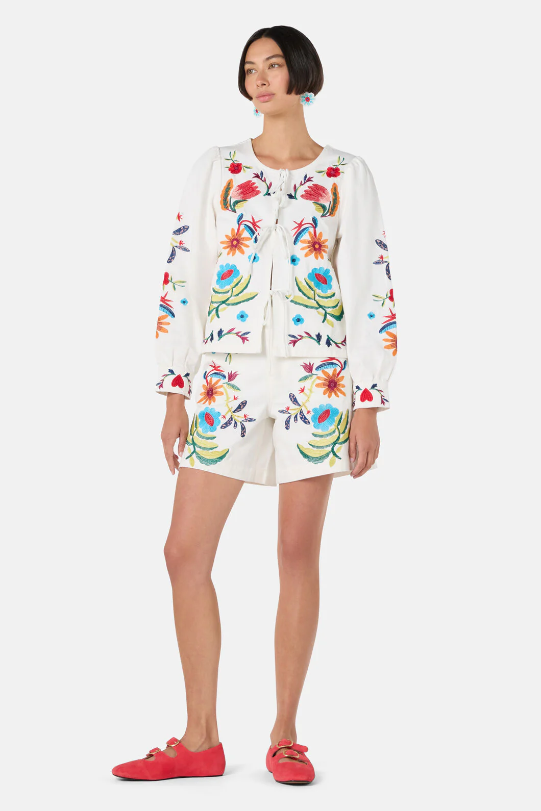 Little Things Denim Tie Jacket - Image 3