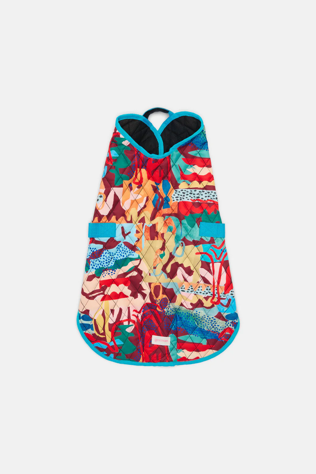 Living Tapestry Rust Quilted Pet Coat - Image 2