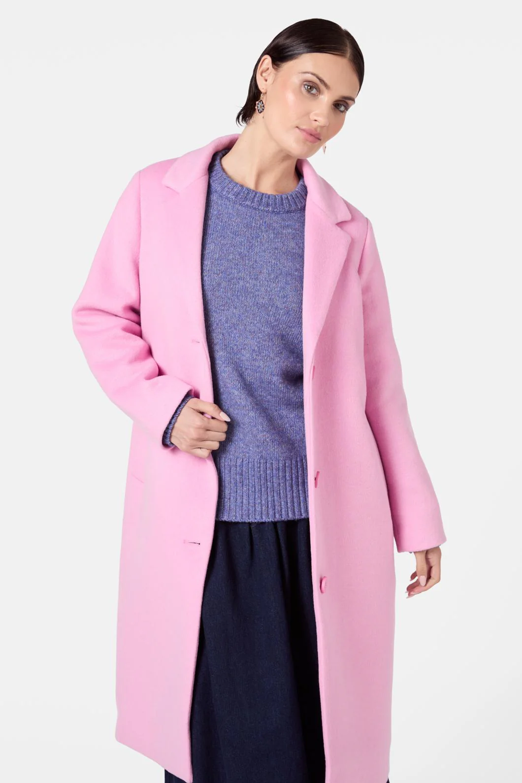 Long Lapel Coat - Image 4