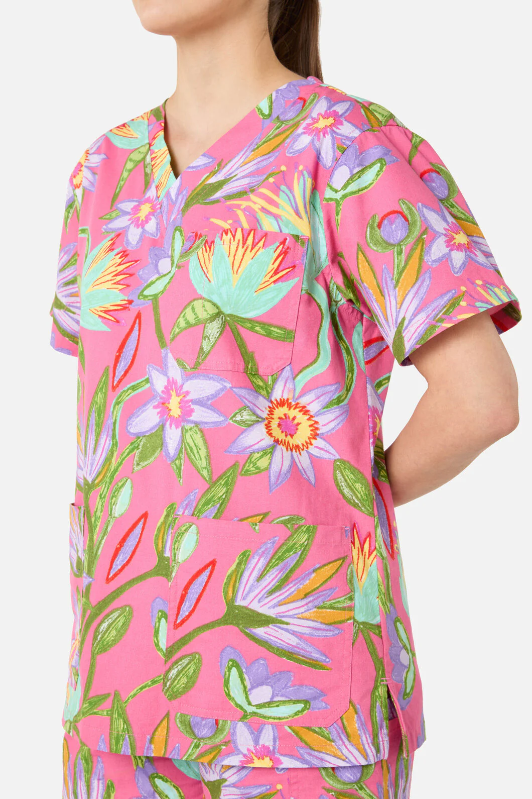 Lotus Flower scrub set - Image 5
