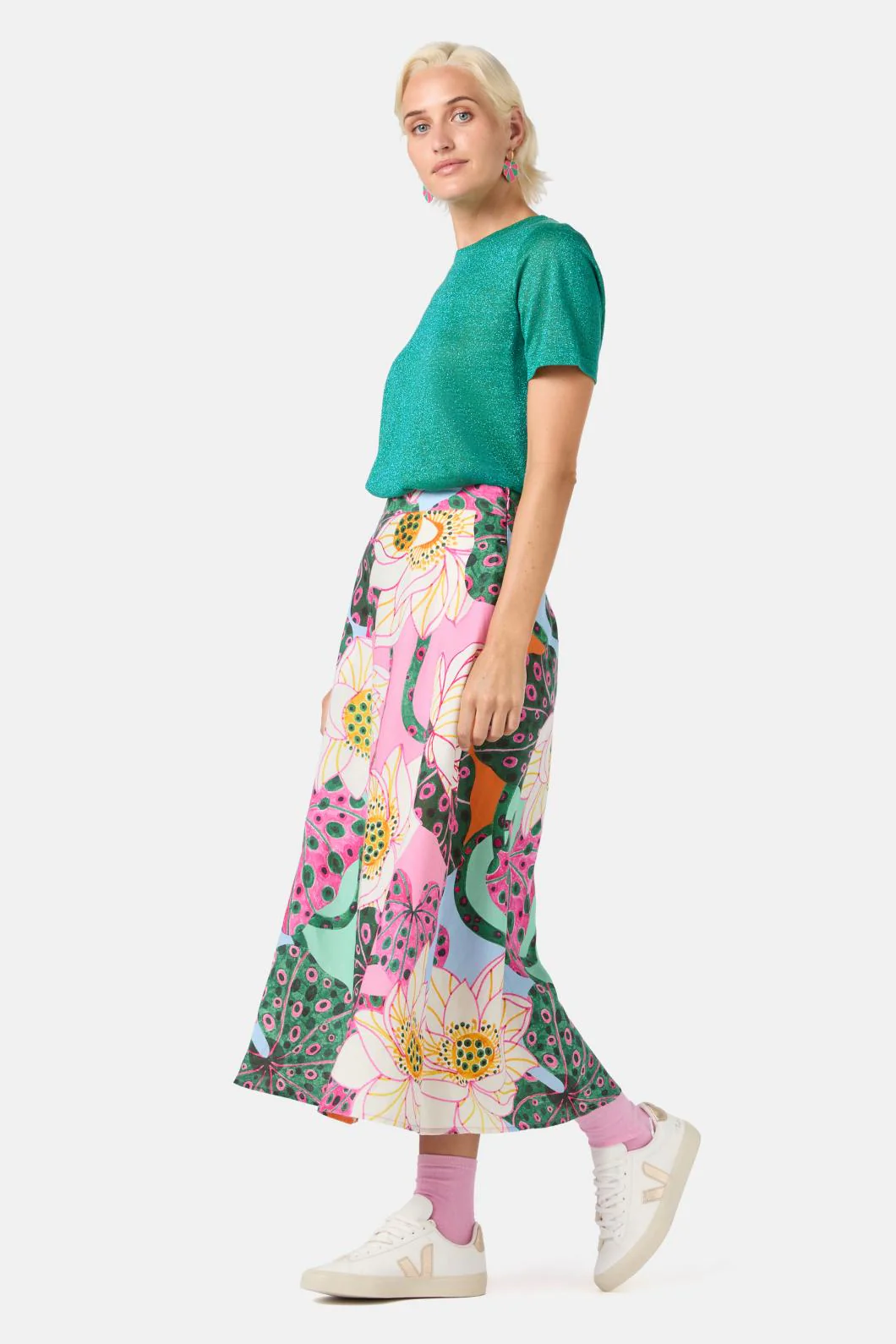 Lotus Leopard Skirt - Image 3