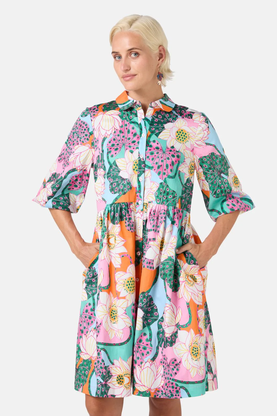 Lotus Leopard Smock Dress - Image 2