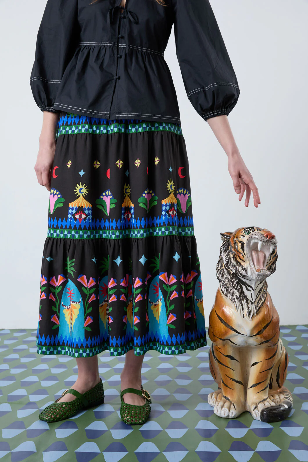 Luna Cirque Midi Skirt - Image 2