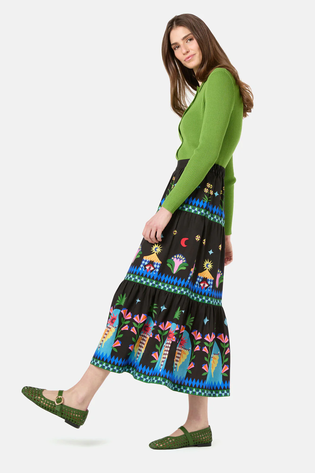 Luna Cirque Midi Skirt - Image 5
