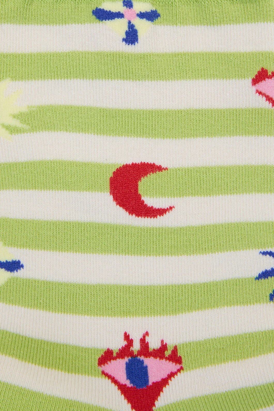Luna Cirque Stripe Motif Socks - Image 2