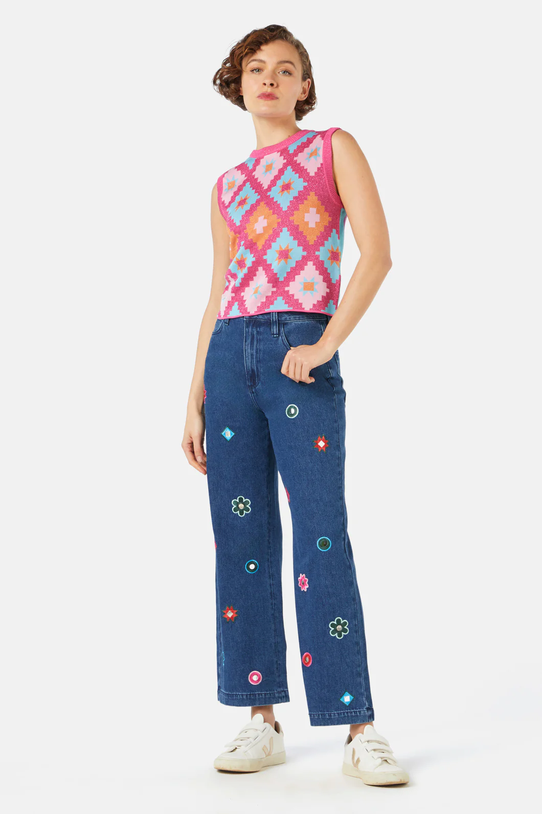 Magic Carpet Reversible Knit Vest - Image 3